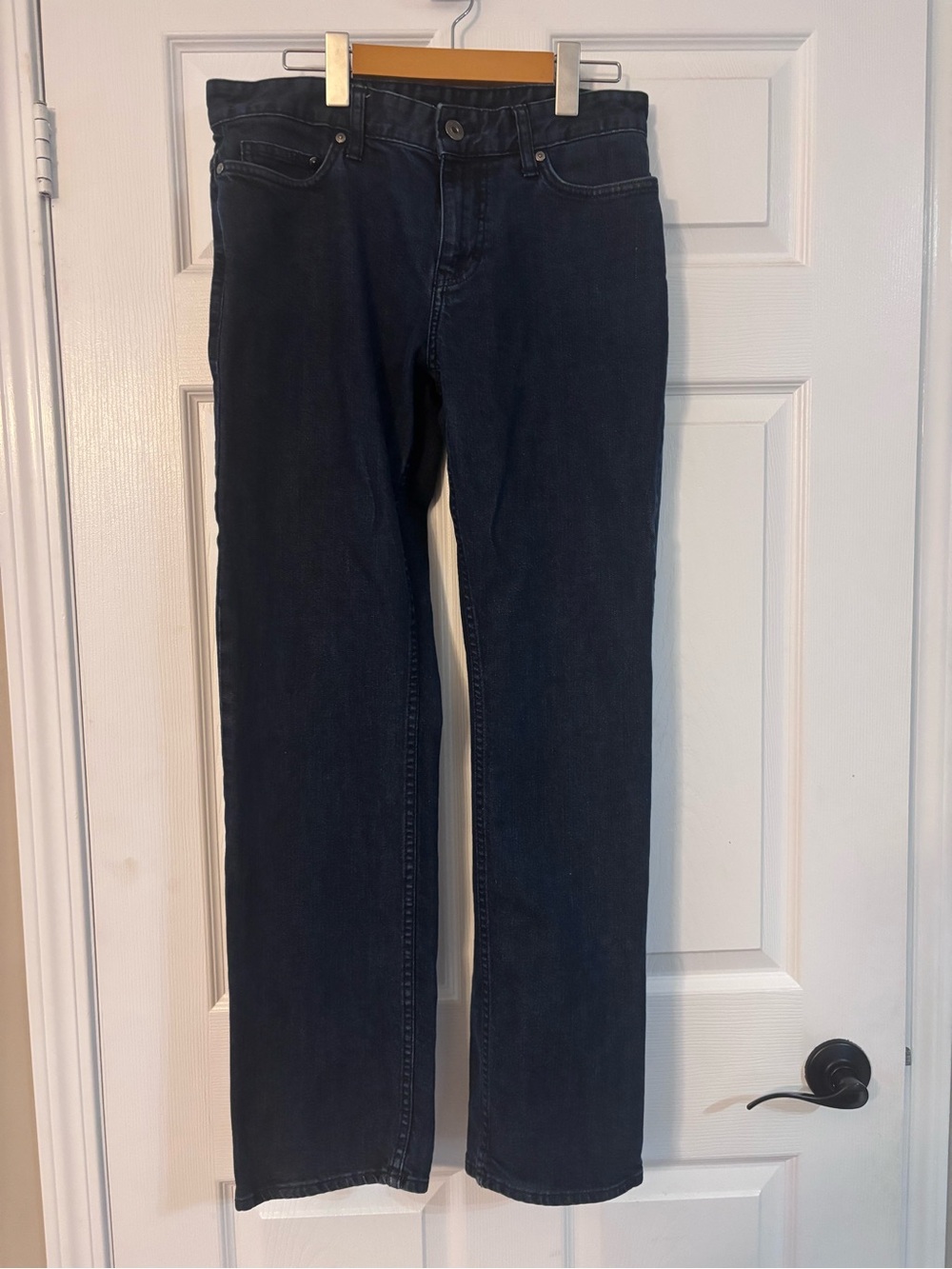 Men's Calvin Klein Dark Blue Straight-Leg Jeans 30x30